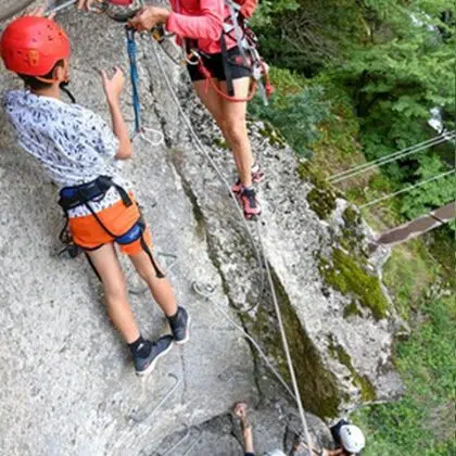 Activités 9 via ferrata